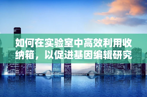 如何在实验室中高效利用收纳箱，以促进基因编辑研究的组织与效率？