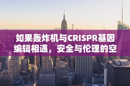 如果轰炸机与CRISPR基因编辑相遇，安全与伦理的空中交响曲？