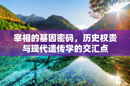 宰相的基因密码，历史权贵与现代遗传学的交汇点
