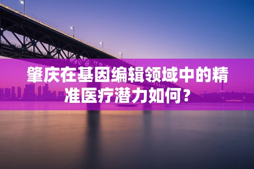 肇庆在基因编辑领域中的精准医疗潜力如何？