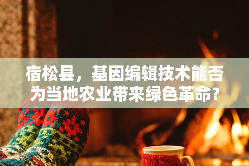 宿松县，基因编辑技术能否为当地农业带来绿色革命？