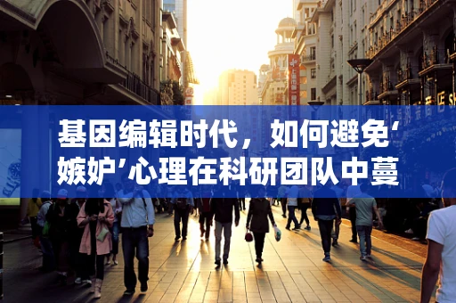 基因编辑时代，如何避免‘嫉妒’心理在科研团队中蔓延？