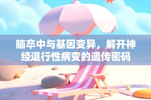 脑卒中与基因变异，解开神经退行性病变的遗传密码