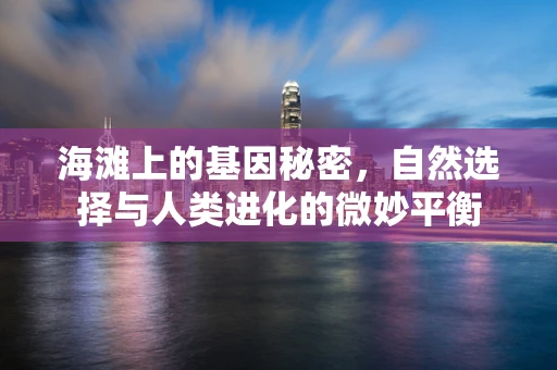 海滩上的基因秘密，自然选择与人类进化的微妙平衡