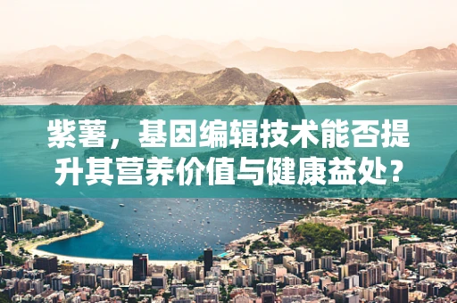 紫薯，基因编辑技术能否提升其营养价值与健康益处？