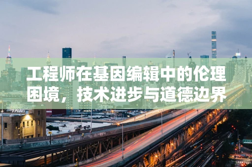 工程师在基因编辑中的伦理困境，技术进步与道德边界的交响曲