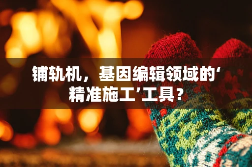 铺轨机，基因编辑领域的‘精准施工’工具？