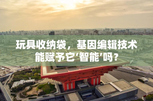玩具收纳袋，基因编辑技术能赋予它‘智能’吗？