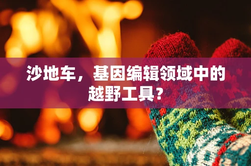 沙地车，基因编辑领域中的越野工具？