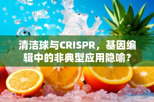 清洁球与CRISPR，基因编辑中的非典型应用隐喻？