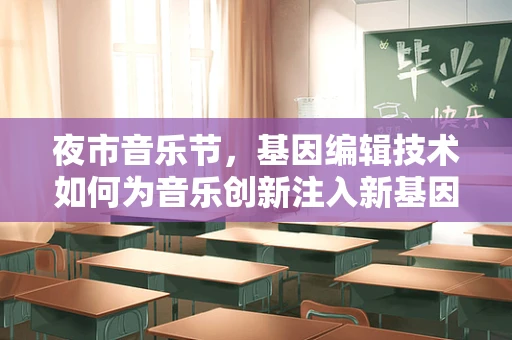 夜市音乐节，基因编辑技术如何为音乐创新注入新基因？