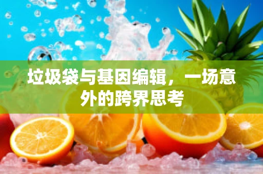 垃圾袋与基因编辑，一场意外的跨界思考