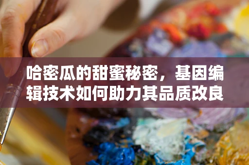 哈密瓜的甜蜜秘密，基因编辑技术如何助力其品质改良？