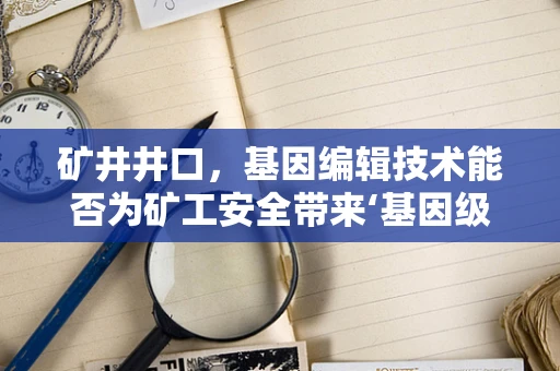 矿井井口，基因编辑技术能否为矿工安全带来‘基因级’的保障？