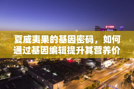 夏威夷果的基因密码，如何通过基因编辑提升其营养价值？