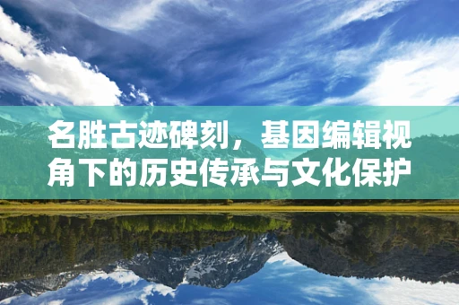 名胜古迹碑刻，基因编辑视角下的历史传承与文化保护