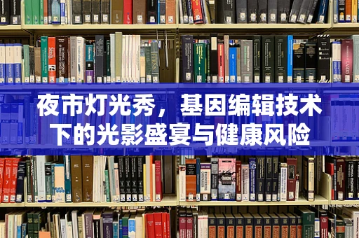 夜市灯光秀，基因编辑技术下的光影盛宴与健康风险