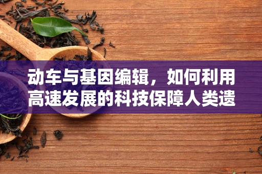 动车与基因编辑，如何利用高速发展的科技保障人类遗传安全？