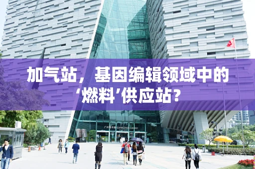 加气站，基因编辑领域中的‘燃料’供应站？