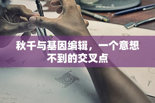 秋千与基因编辑，一个意想不到的交叉点