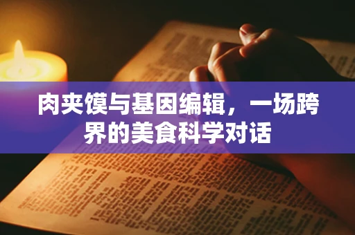 肉夹馍与基因编辑，一场跨界的美食科学对话