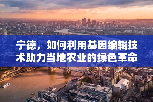 宁德，如何利用基因编辑技术助力当地农业的绿色革命？
