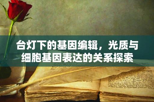 台灯下的基因编辑，光质与细胞基因表达的关系探索