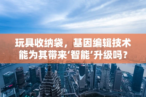 玩具收纳袋，基因编辑技术能为其带来‘智能’升级吗？