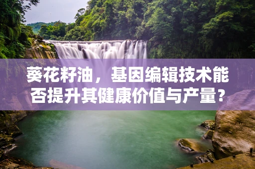 葵花籽油，基因编辑技术能否提升其健康价值与产量？