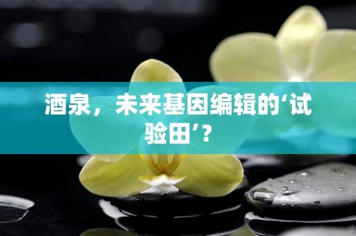 酒泉，未来基因编辑的‘试验田’？