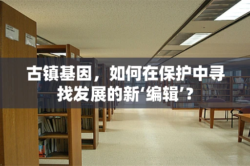 古镇基因，如何在保护中寻找发展的新‘编辑’？