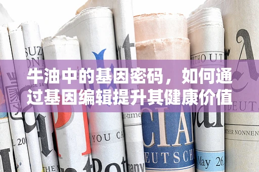 牛油中的基因密码，如何通过基因编辑提升其健康价值？