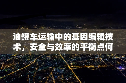 油罐车运输中的基因编辑技术，安全与效率的平衡点何在？