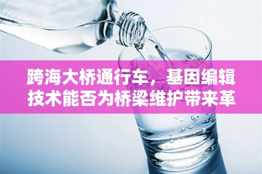 跨海大桥通行车，基因编辑技术能否为桥梁维护带来革命性变化？
