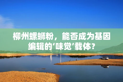 柳州螺蛳粉，能否成为基因编辑的‘味觉’载体？