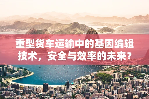 重型货车运输中的基因编辑技术，安全与效率的未来？