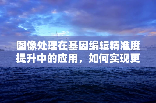 图像处理在基因编辑精准度提升中的应用，如何实现更精细的细胞识别？