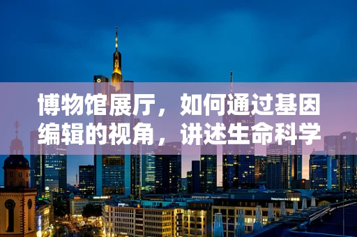 博物馆展厅，如何通过基因编辑的视角，讲述生命科学的未来？