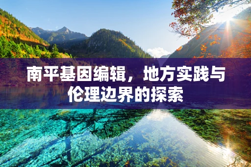 南平基因编辑，地方实践与伦理边界的探索