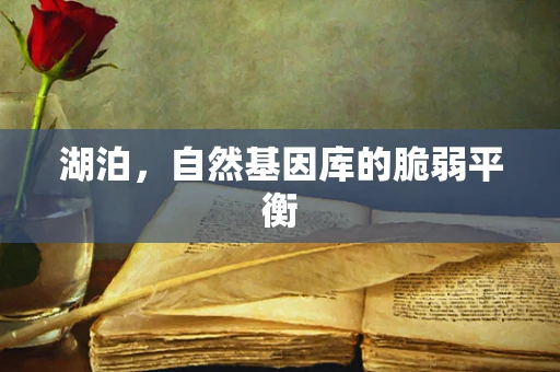 湖泊，自然基因库的脆弱平衡