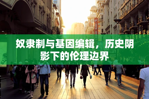 奴隶制与基因编辑，历史阴影下的伦理边界