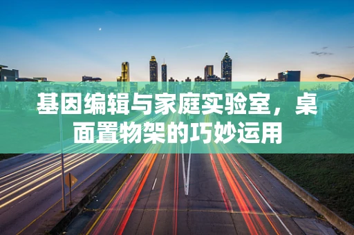 基因编辑与家庭实验室，桌面置物架的巧妙运用