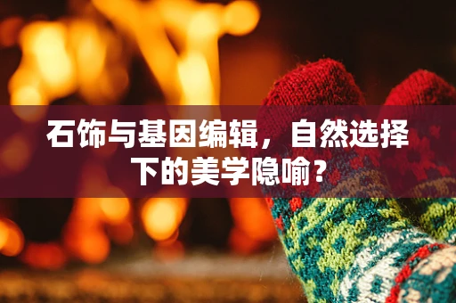 石饰与基因编辑，自然选择下的美学隐喻？