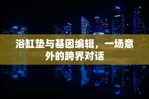 浴缸垫与基因编辑，一场意外的跨界对话