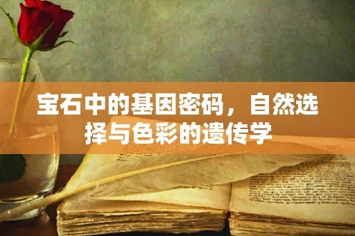 宝石中的基因密码，自然选择与色彩的遗传学