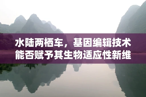 水陆两栖车，基因编辑技术能否赋予其生物适应性新维度？