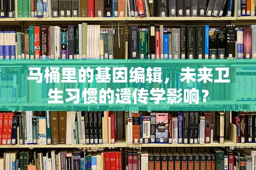马桶里的基因编辑，未来卫生习惯的遗传学影响？