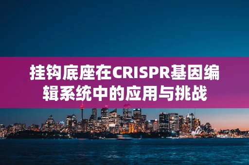 挂钩底座在CRISPR基因编辑系统中的应用与挑战