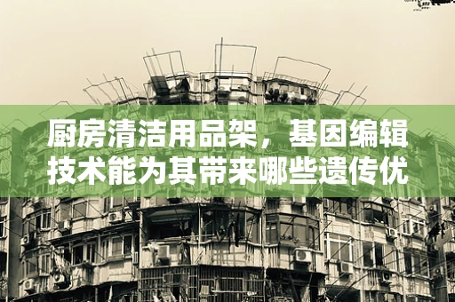 厨房清洁用品架，基因编辑技术能为其带来哪些遗传优势？
