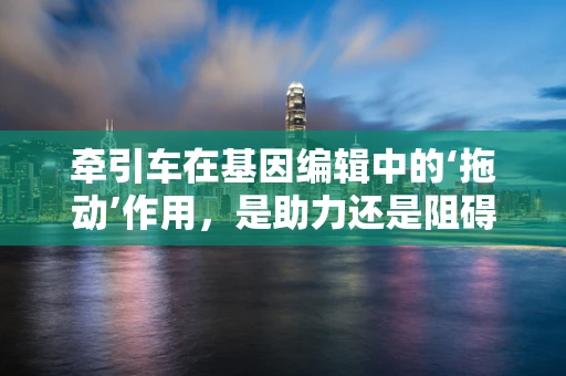 牵引车在基因编辑中的‘拖动’作用，是助力还是阻碍？
